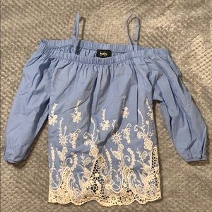 Floral off the shoulder Top